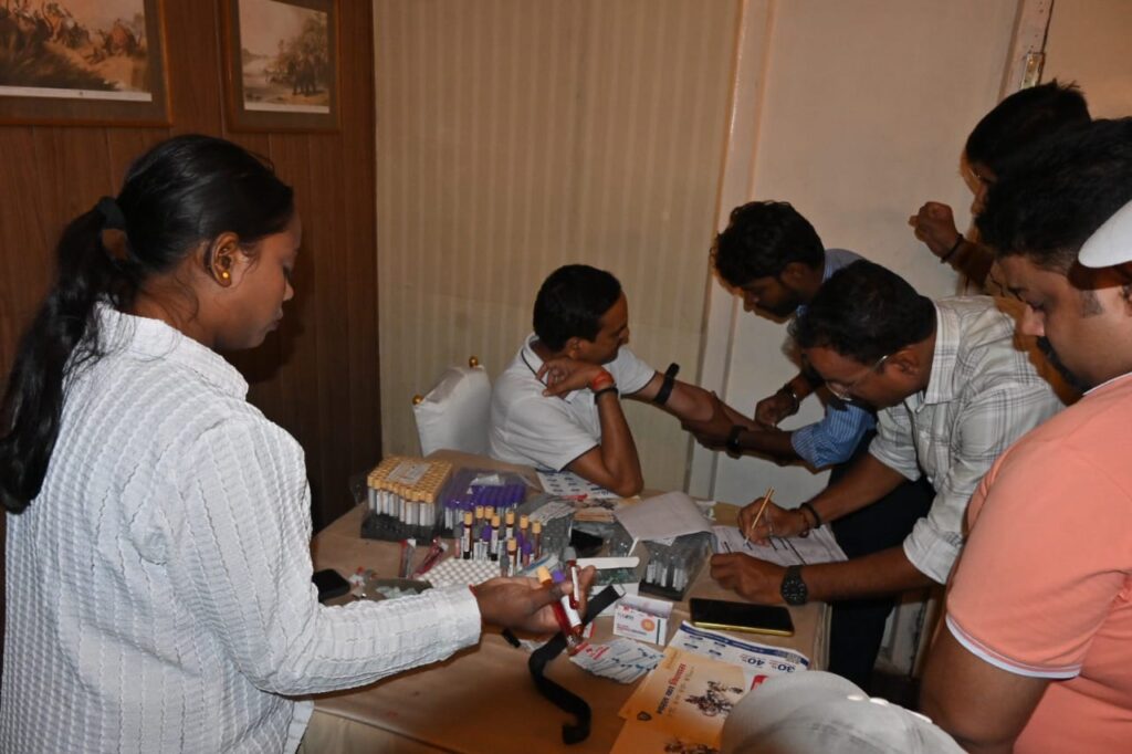 Health Check up Camp at Varanasi Tourism Guild