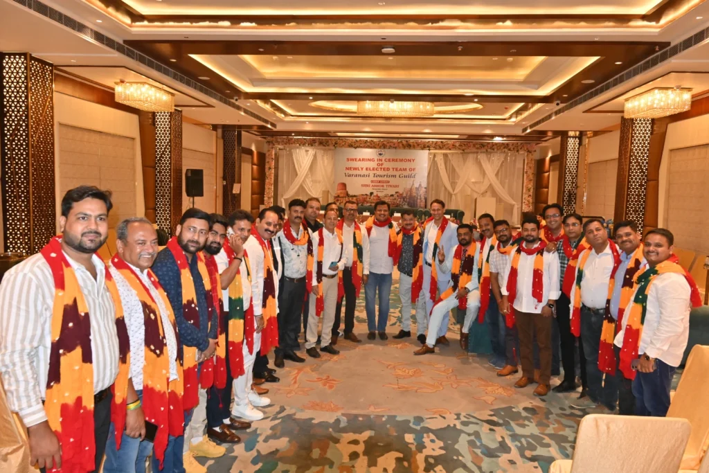 Members of Varanasi Tourism guild
