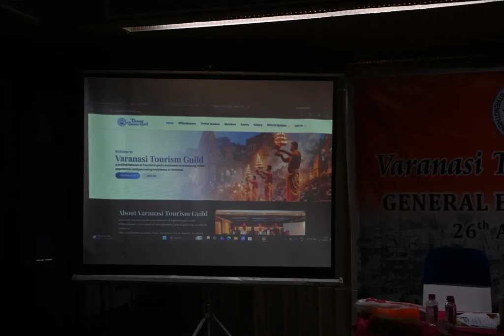 official website launching of Varanasi Tourism Guild